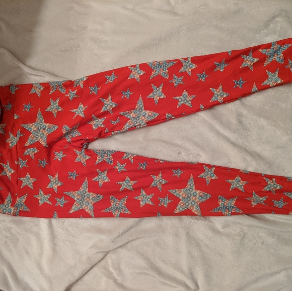 T&C lularoe patriotic leggings - Picture 1 of 4